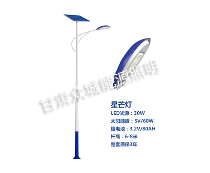 民丰爆款太阳能路灯